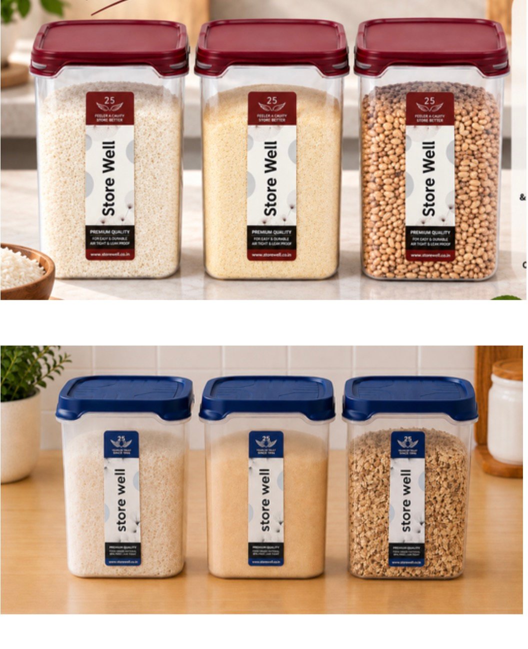 Storewell Containers (2400 ML)